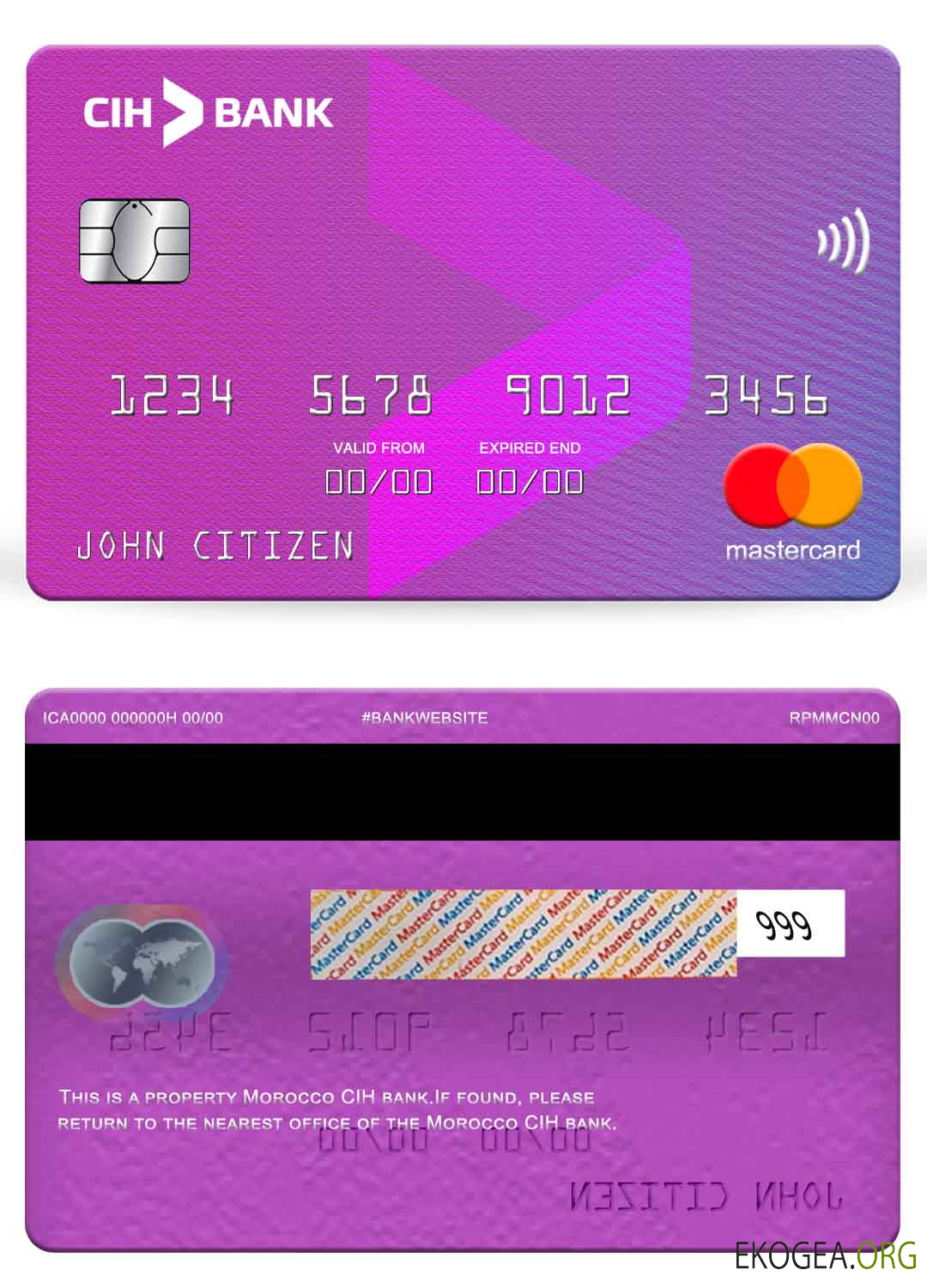 Maroc Mastercard banque CIH